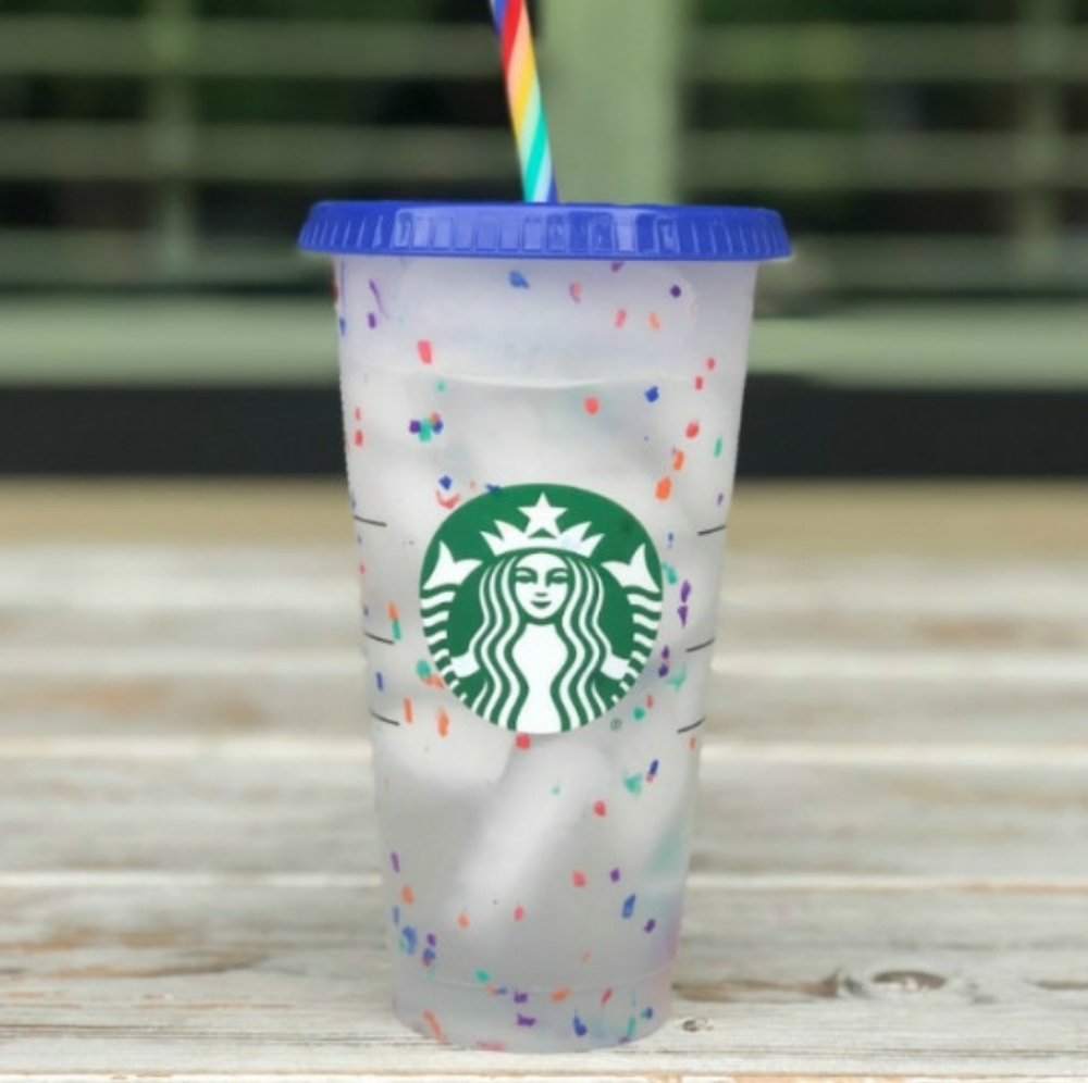 🌈Starbucks 2020 Confetti Color Changing Tumbler🌈